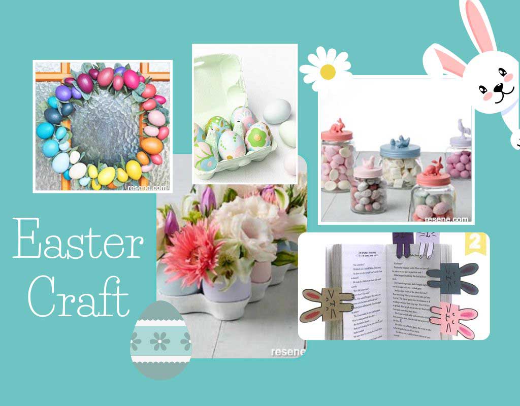 Easter craft from Resene