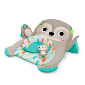 Bright Starts Tummy Time Prop & Play Mat Sloth