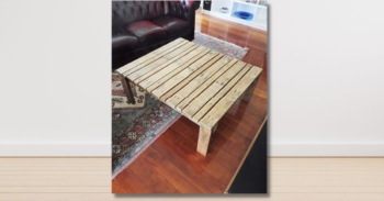 Make A Stunning Pallet Coffee Table