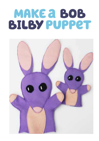 Bluey - Bob Bilby Puppet