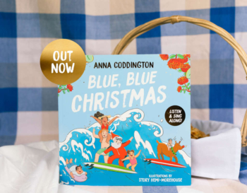Blue Blue Christmas by Anna Coddington