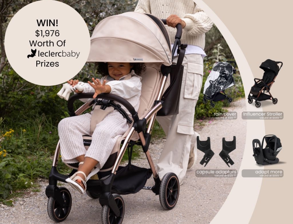 Be in to Win a Leclerc Baby Prize Pack