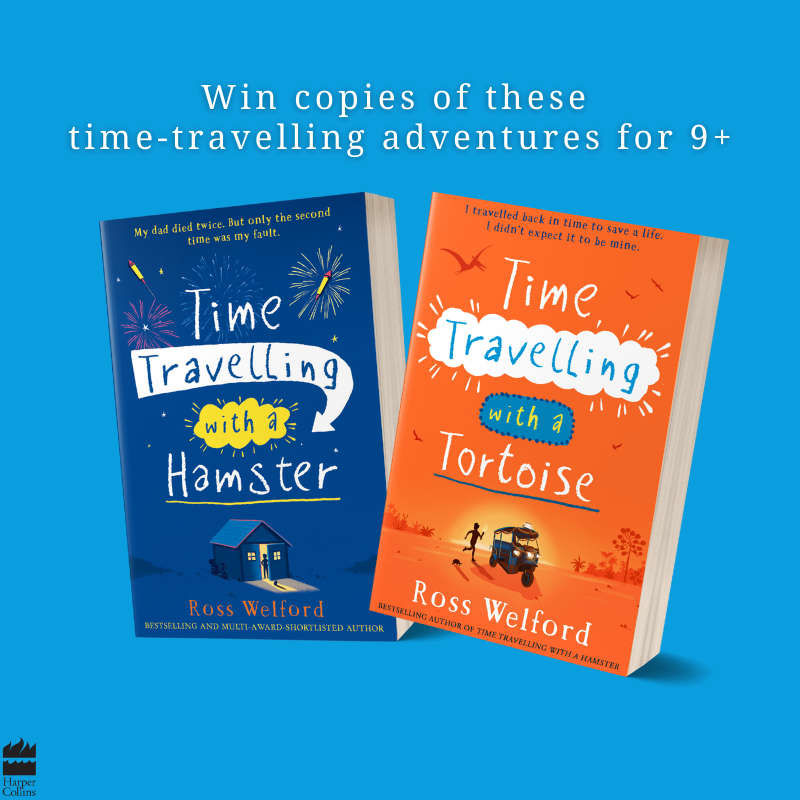 Win 1 of 5 copies of Ross Welford books!
