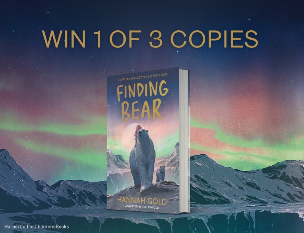 Be in to win 1 of 3 copies of Finding Bear!  