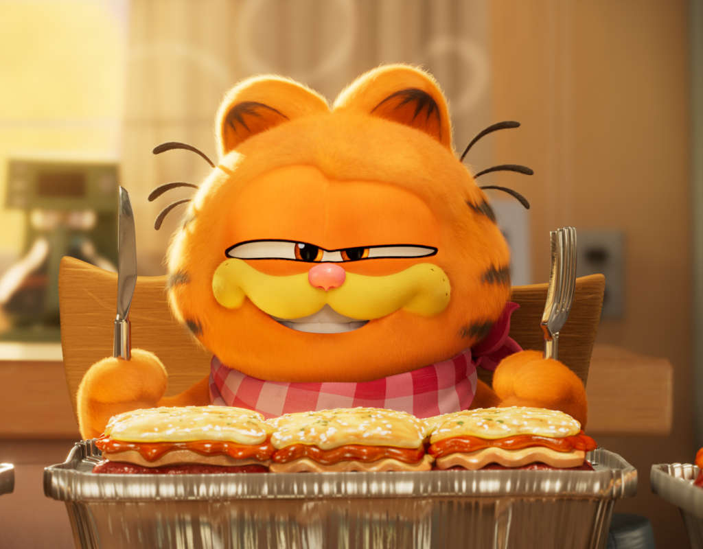 The Garfield Movie - lasagne and pizza recipes