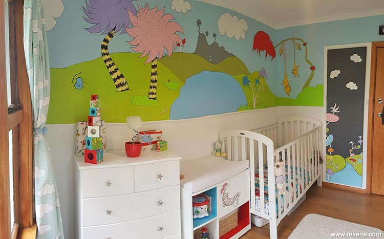 Dr Seuss bedroom