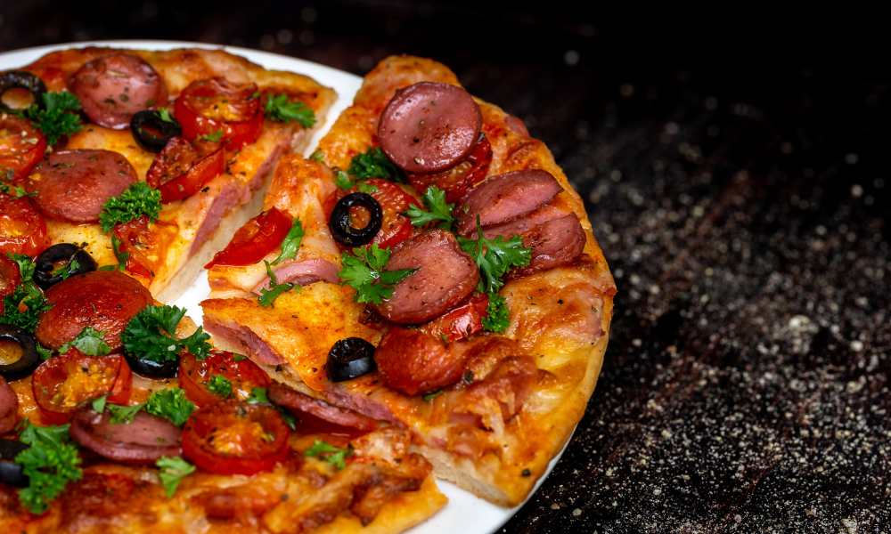 Sausage pizza