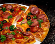 Sausage pizza