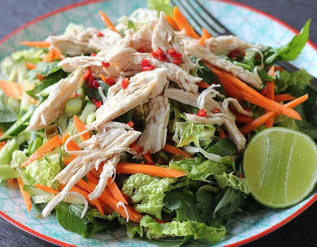 Vietnamese chicken salad