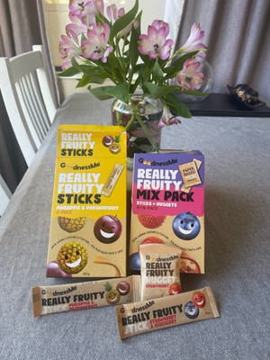GoodnessMe fruit snacks review