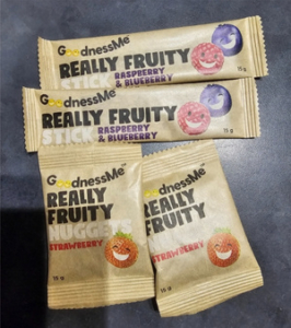 GoodnessMe fruit snacks review