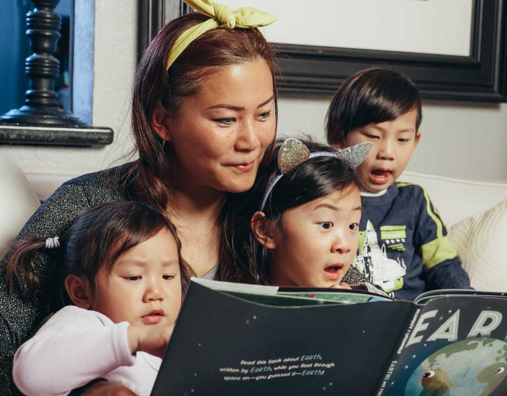 Reading aloud to children