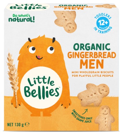 Little Bellies Gingerbread Men Organic Gingerbread Men