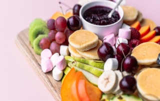 Mini pancake sharing platte