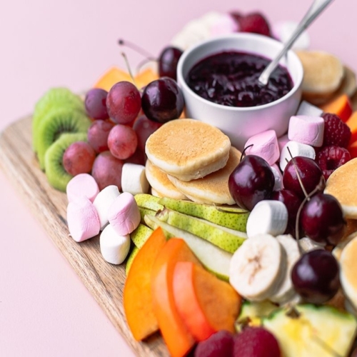 Mini pancake sharing platte