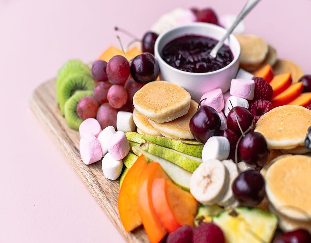 Mini pancake sharing platte