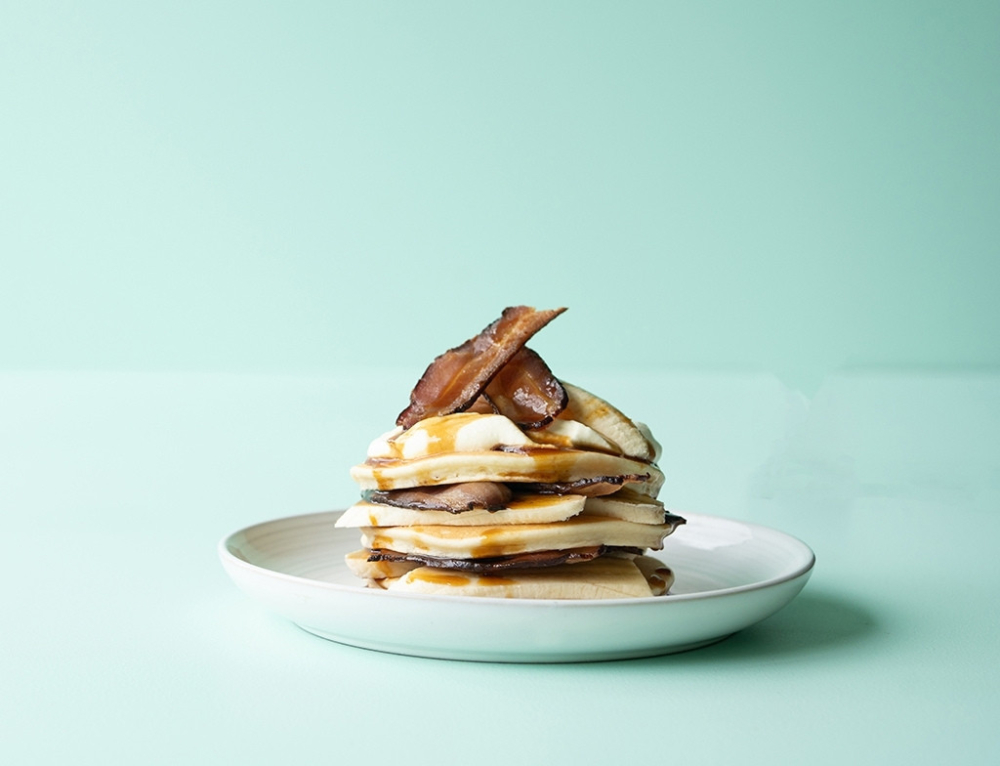 Traditional pancake breakfast