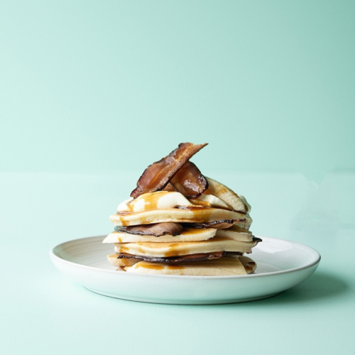 Traditional pancake breakfast