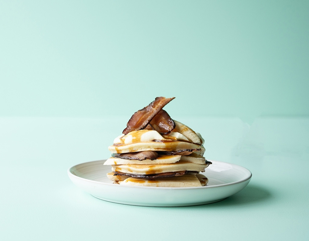 Traditional pancake breakfast