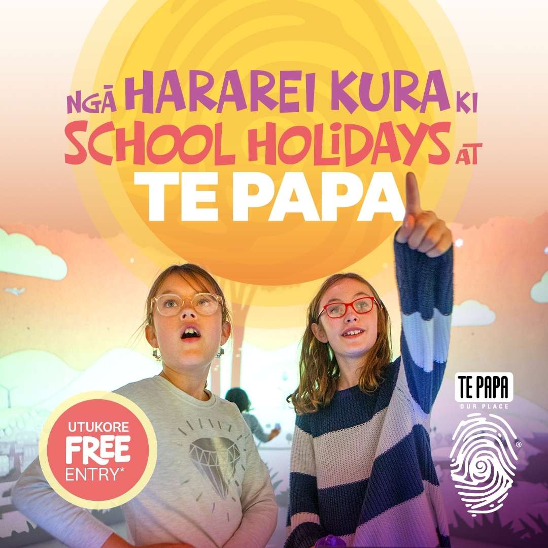 School holidays at Te Papa