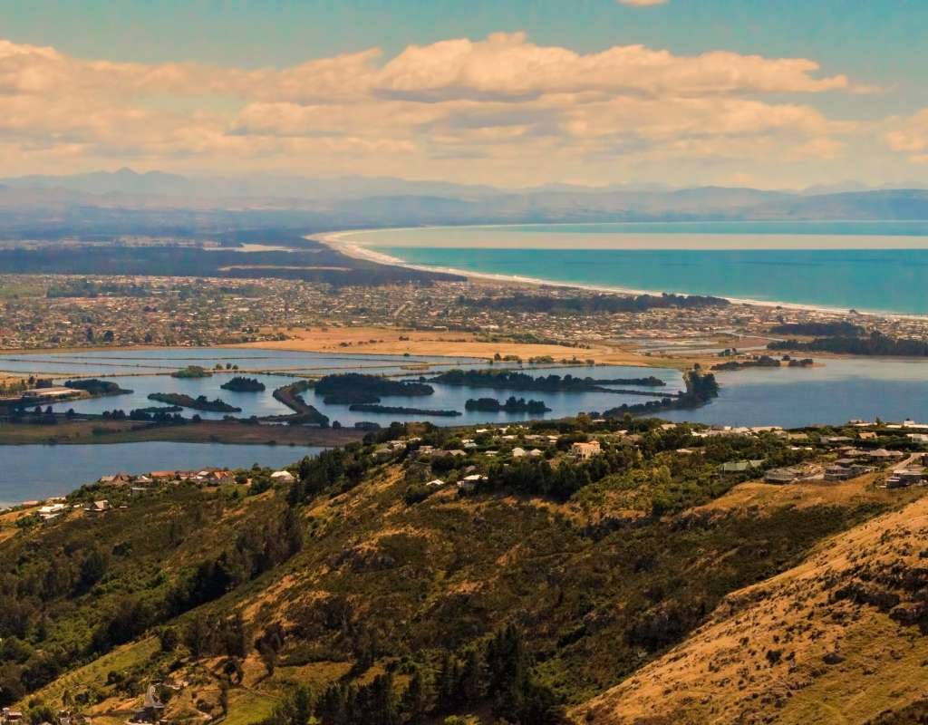 Christchurch skyline.
