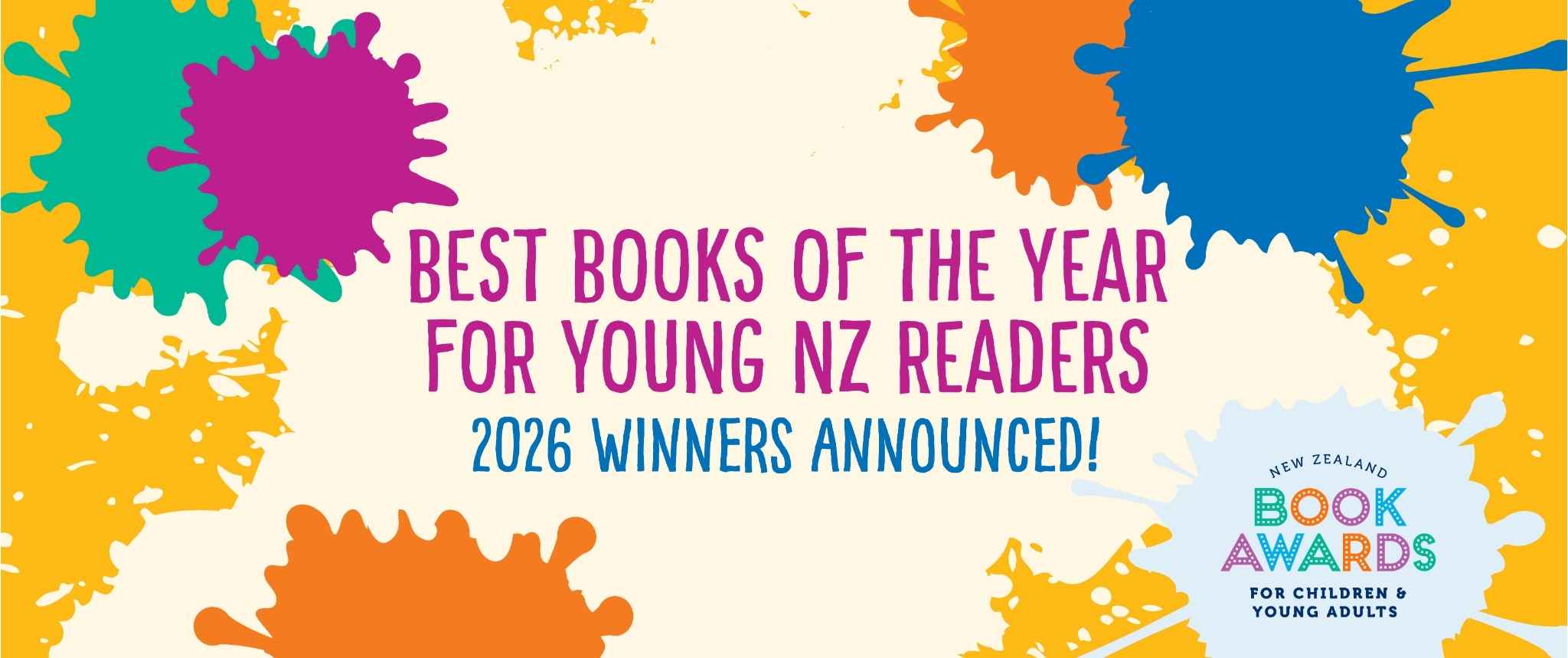 Best books of the year for young NZ readers 2026 winners announced!