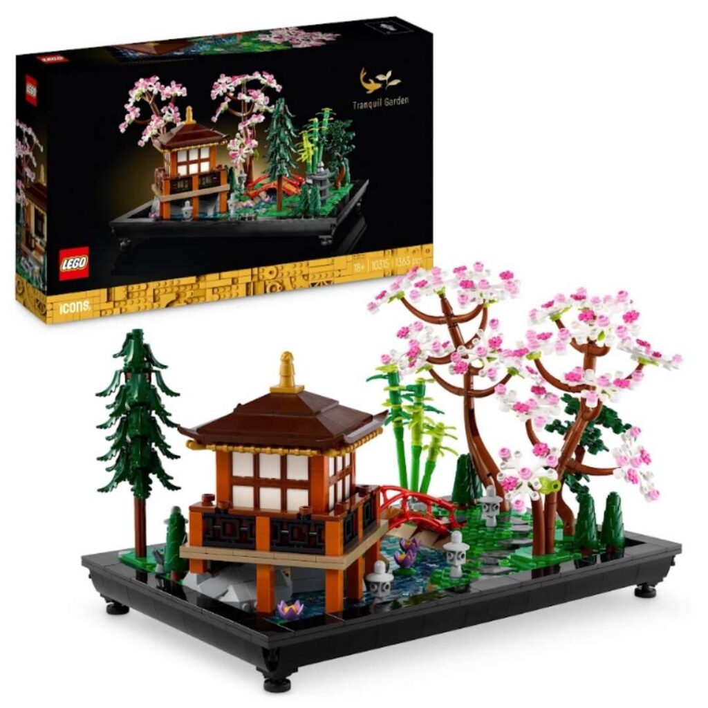 Lego tranquil garden set. 